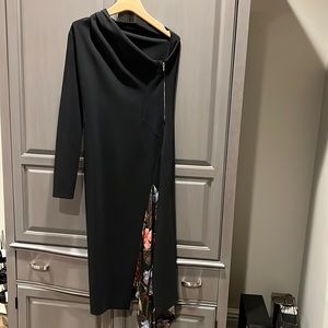 Asymmetric designer dress by off white size 10